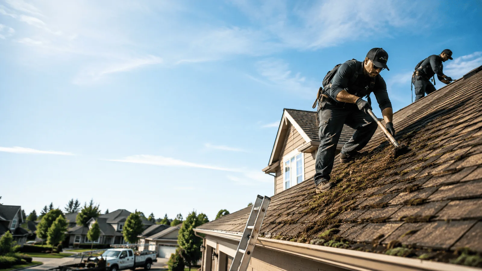 Roof Moss Removal in Santaquin, UT near me